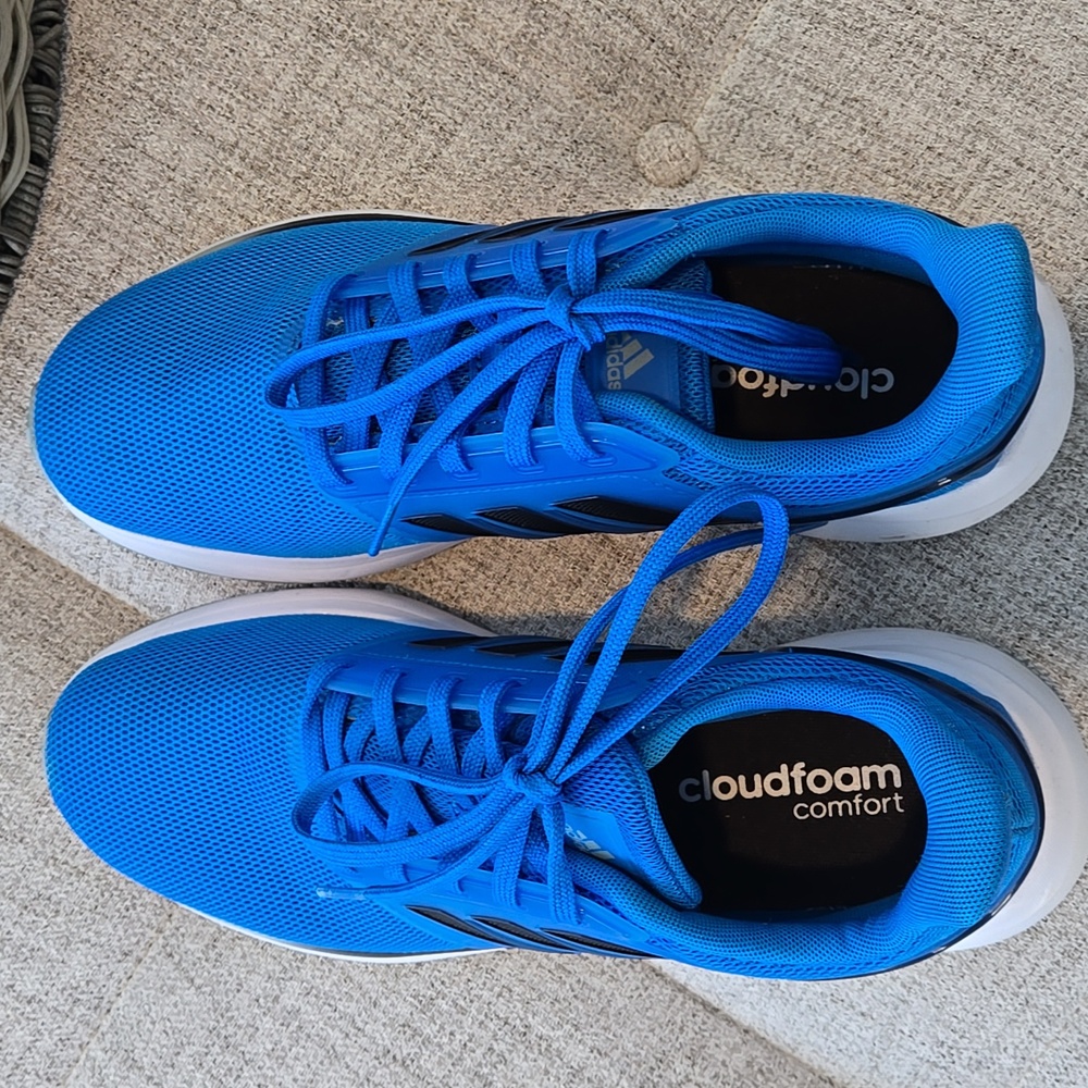 Adidas Bright Blue Athletic Shoes Men's Or Women's - Picture 5 of 11